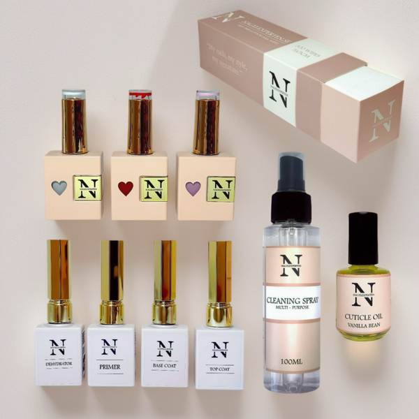 Geelilakan aloituspakkaus - ilman UV-lamppua