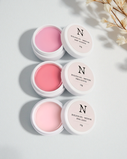 KOENÄYTTEET - Baby boomer, French Kiss, Pink linen (3x10G)