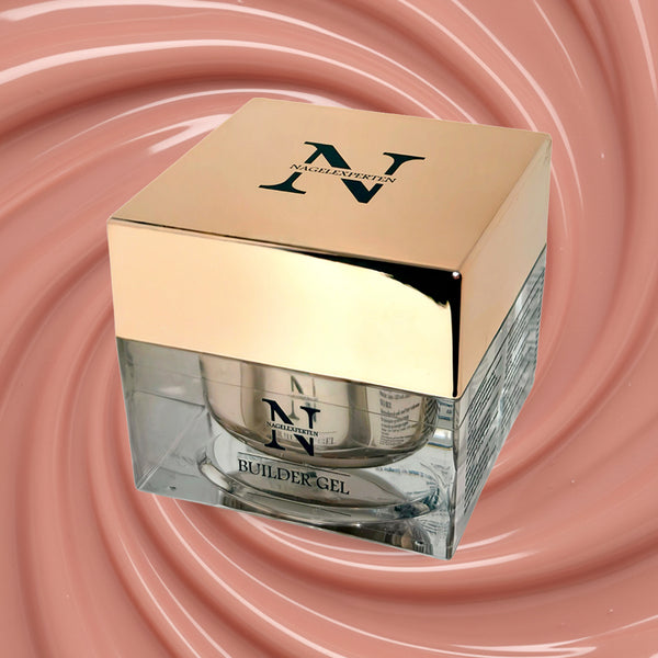 Builder gel i färgen Blushed, neutral nude nyans