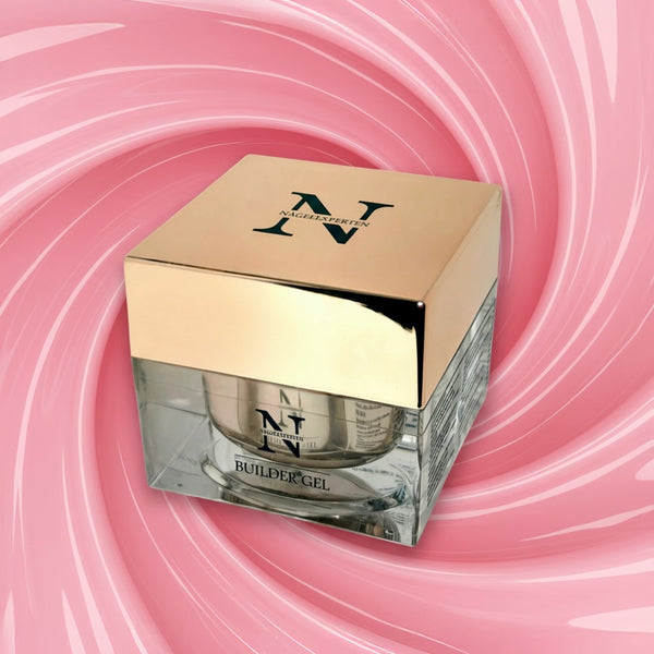 Builder gel Juicy - rosa, medium viskositet