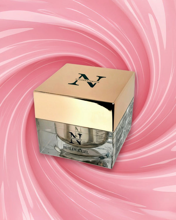 Builder gel Juicy - rosa, medium viskositet