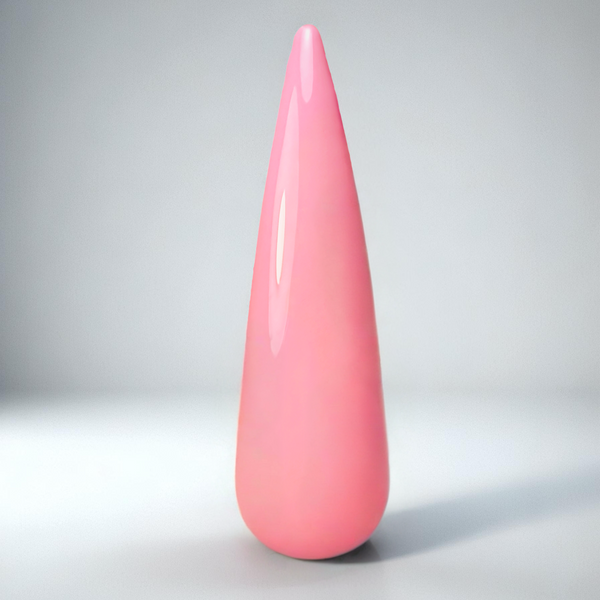 Rosa heltäckande gellack i färgen Bae för naglar