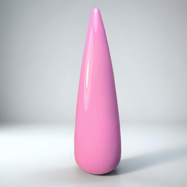 Rosa heltäckande gellack i färgen Sassy för naglar