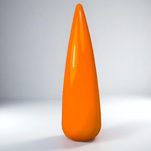 Orange neon gellack i färgen Pumpkin för naglar